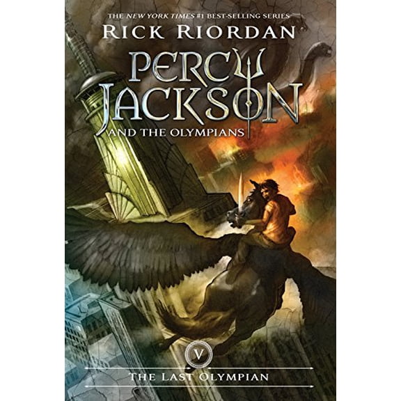 Pre-Owned Percy Jackson and the Olympians, Book Five: Last Olympian, The-Percy Jackson and the Olympians, Book Five (Hardcover) 1423101472 9781423101475