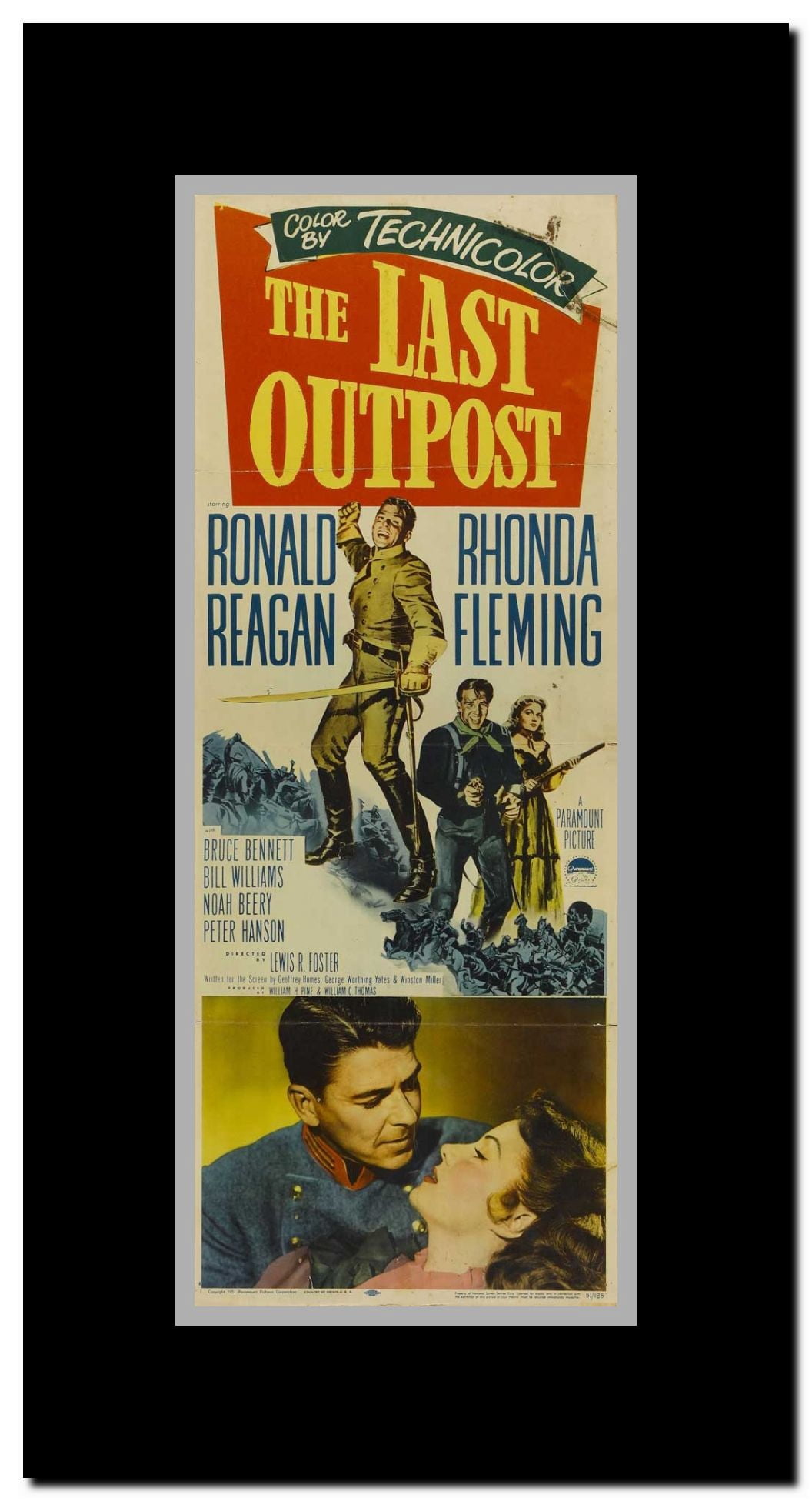 The Last Outpost Framed Movie Poster