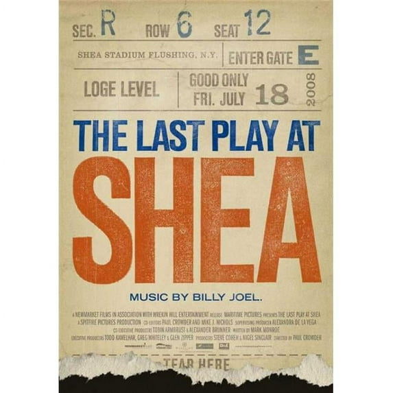 The Last Play at Shea Movie Poster (11 x 17)