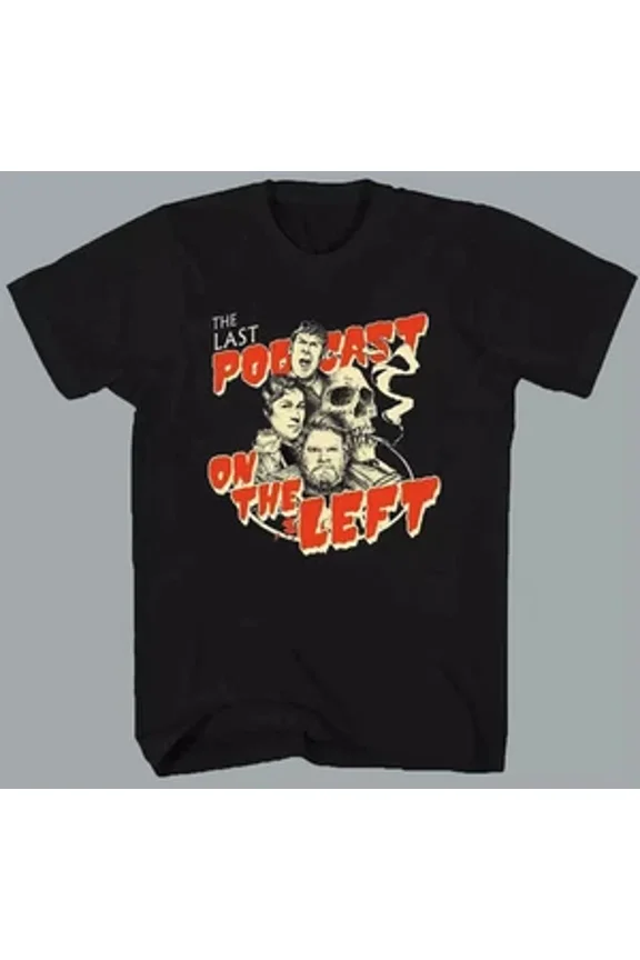 The Last Podcast On The Left Slim Fit T Shirt Unisex Black