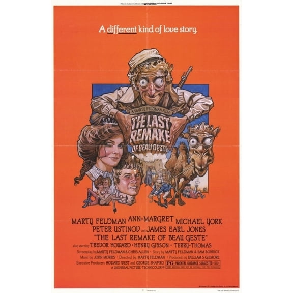 The Last Remake of Beau Geste Movie Poster (11 x 17)