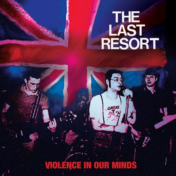 The Last Resort - Violence in Our Minds - Red/Blue Split - Music & Performance - Vinyl [7-Inch]