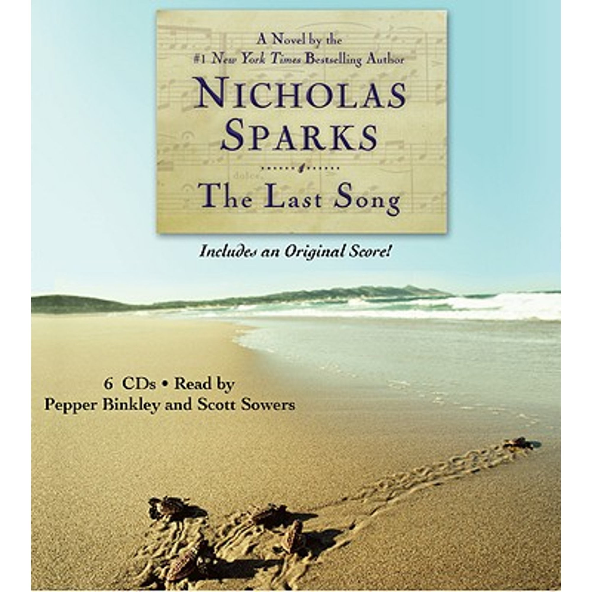 Pre-Owned The Last Song (Audiobook) by Nicholas Sparks, Pepper Binkley, Scott Sowers