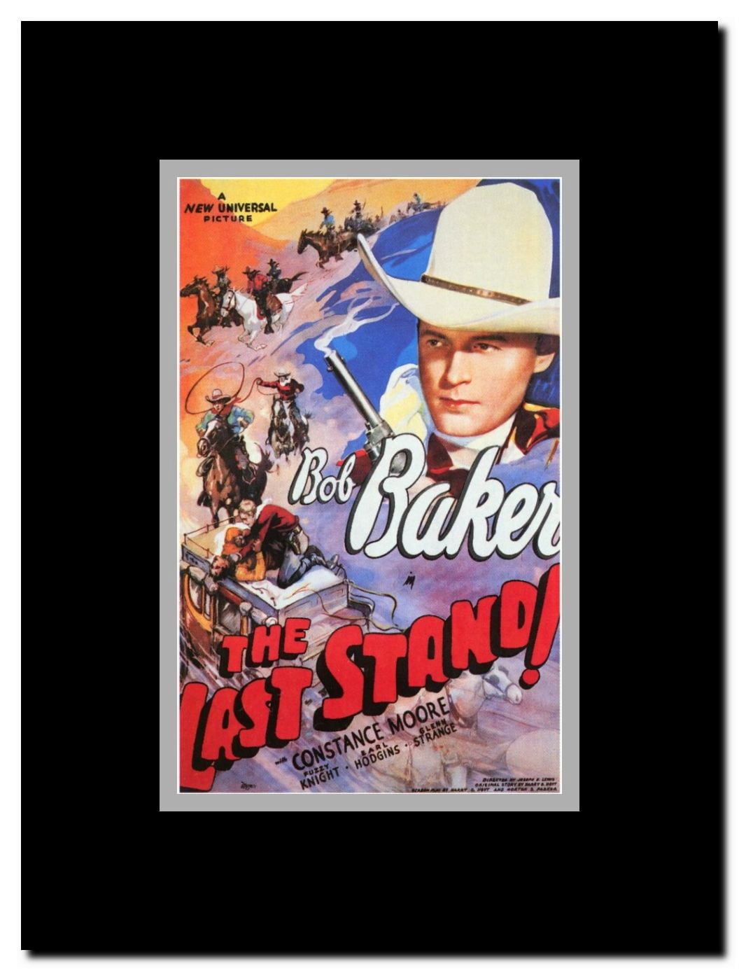 The Last Stand Framed Movie Poster