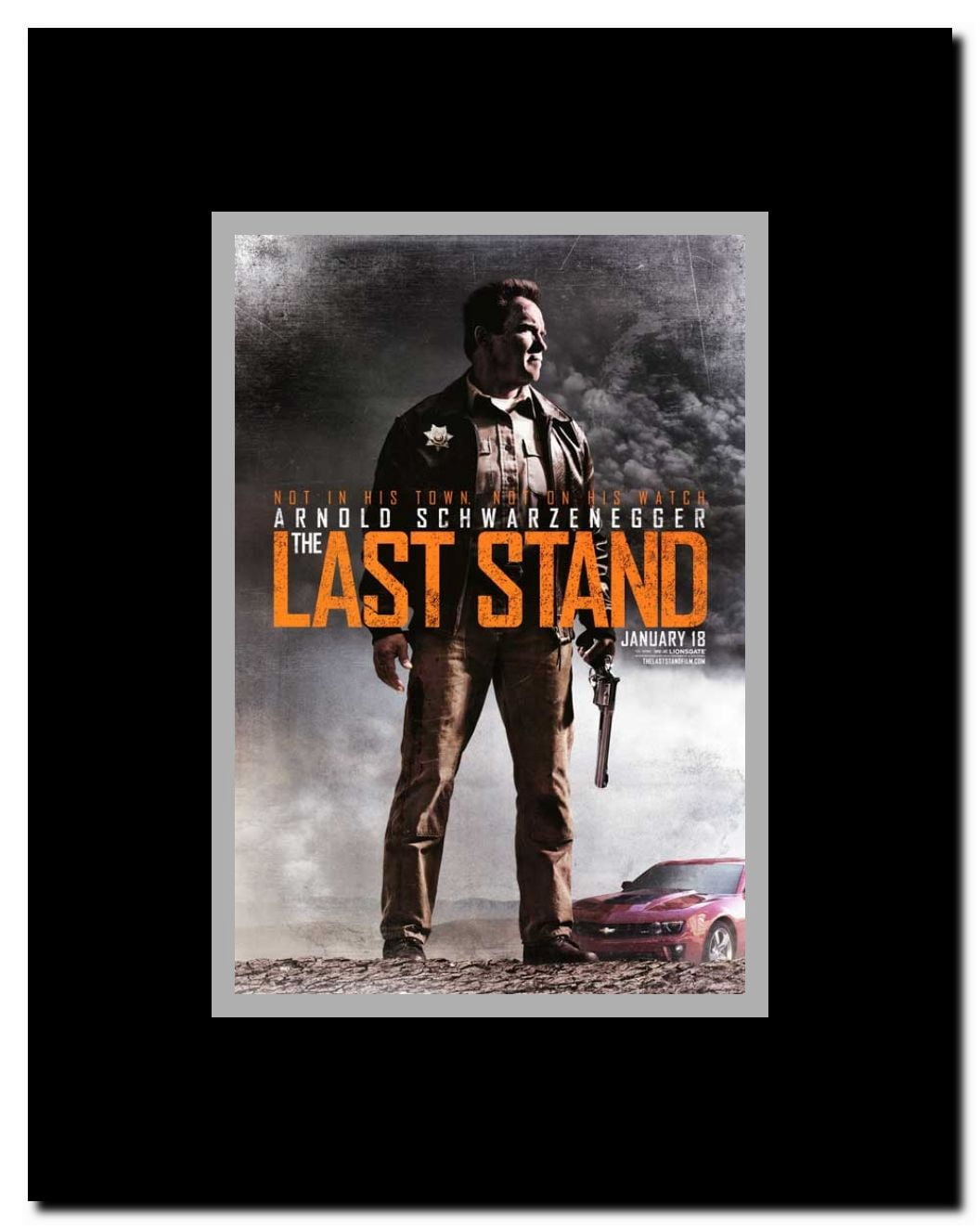 The Last Stand Framed Movie Poster
