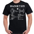 thumbnail image 1 of The Last Starfighter Gunstar Schematic Shirt-XXXXL, 1 of 1