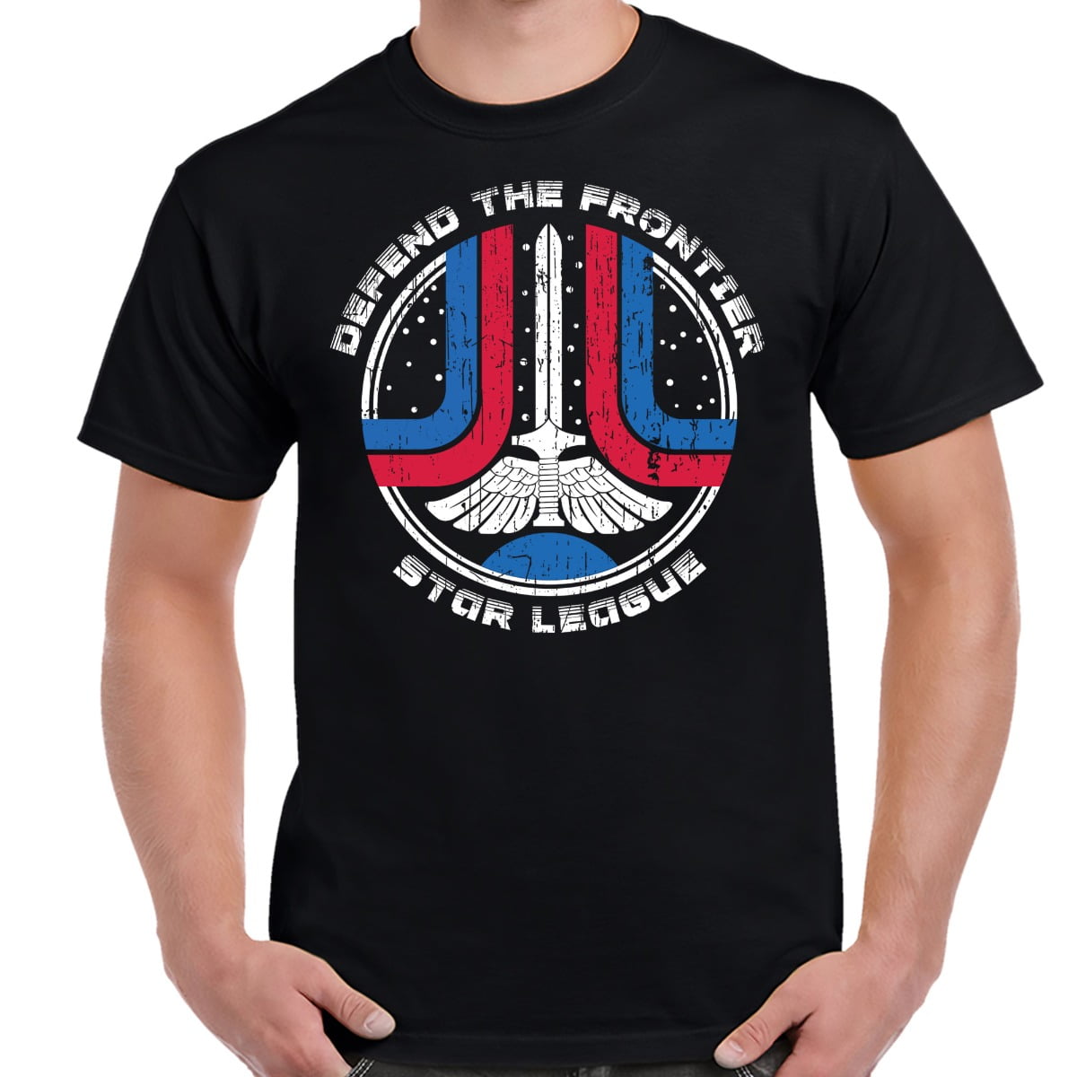 Vintage Last Starfighter Distressed Graphic T-Shirt Vintage Last Starfighter Distressed Graphic T-Shirt
