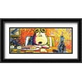 thumbnail image 1 of The Last Supper 2x Matted 40x28 Large Black Ornate Framed Art Print by Tom Everhart, 1 of 2