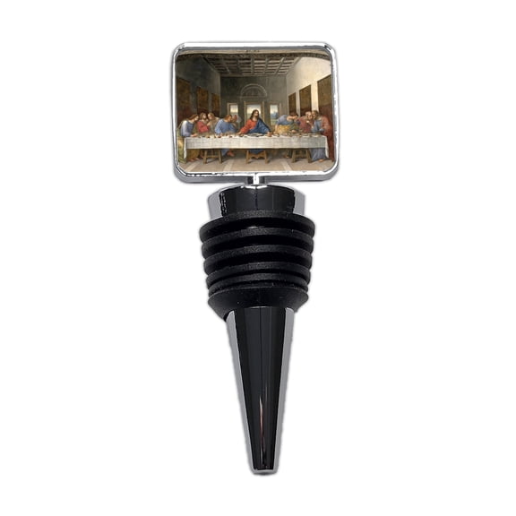 The Last Supper By Leonardo Da Vinci Jesus Inspired Wine Bottle Stopper Cap Plug