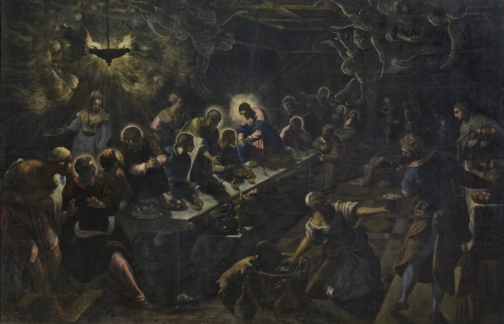 The Last Supper Canvas Art - (24 x 18)