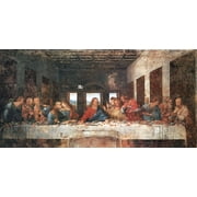 The Last Supper, Leonardo da Vinci - CANVAS OR PRINT WALL ART