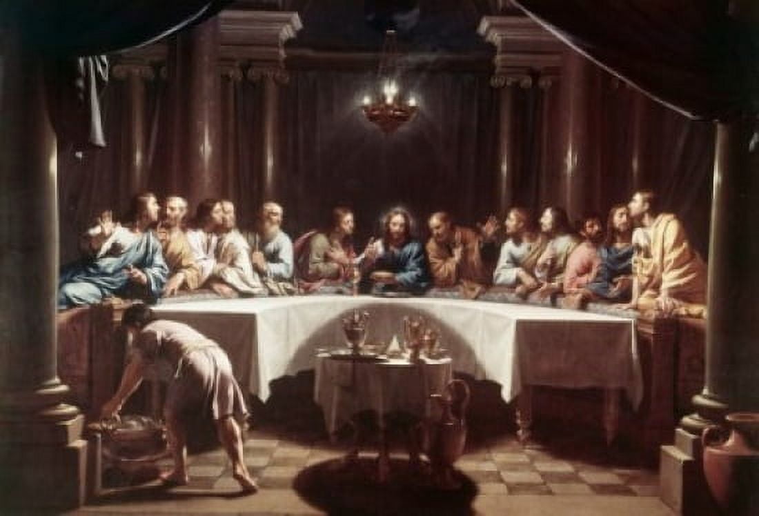 The Last Supper Philippe de Champaigne (1602-1674 French) Canvas Art - Philippe de Champaigne (18 x 24)