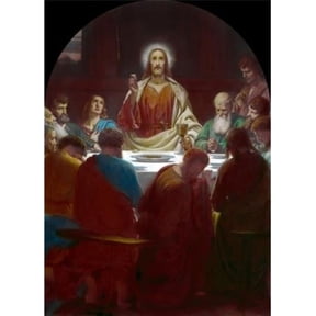 The Last Supper by Gustave Wegener 1817-1877 Poster Print - 18 x 24 in.