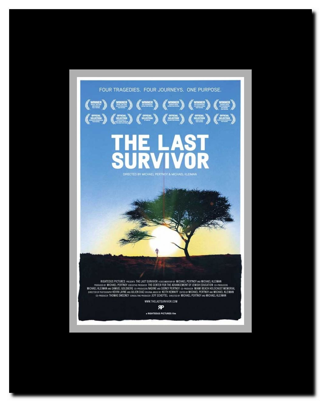 The Last Survivor Framed Movie Poster