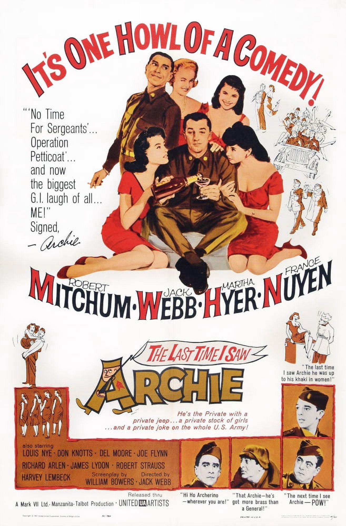 The Last Time I Saw Archie Canvas Art - (11 x 17)