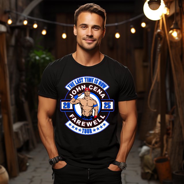 The Last Time Is Now John Cena 2025 Farewell Tour Shirt Up To 4XL