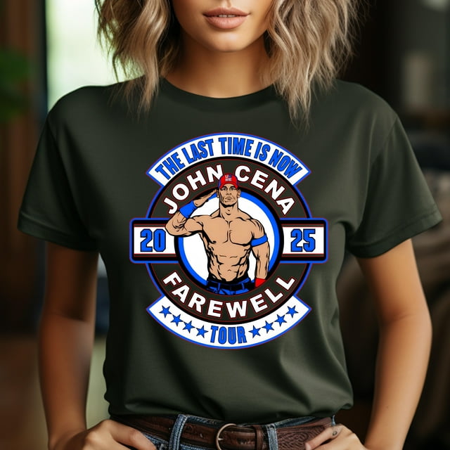 The Last Time Is Now John Cena 2025 Farewell Tour Shirt Up To 4XL