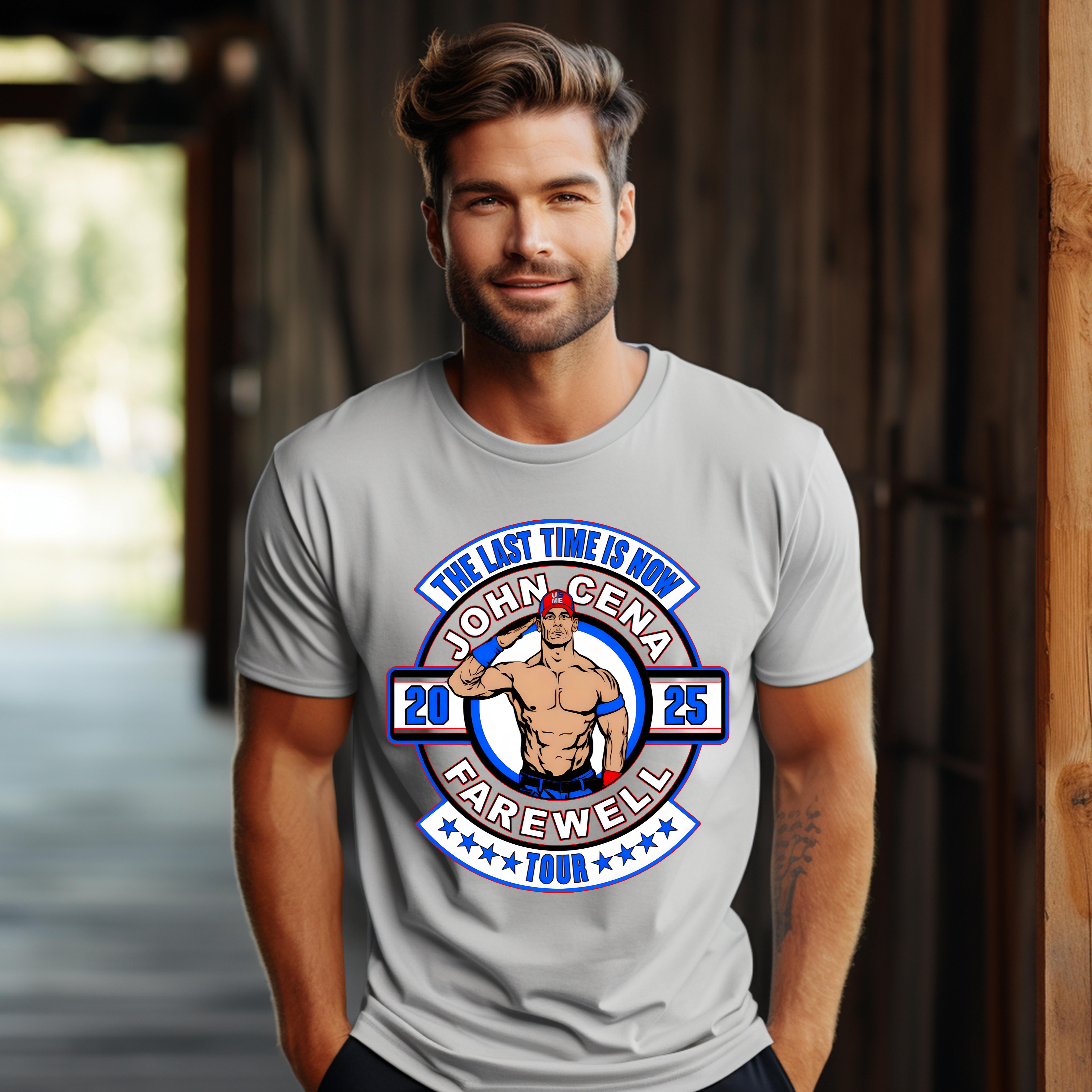 The Last Time Is Now John Cena 2025 Farewell Tour Shirt Up To 4XL