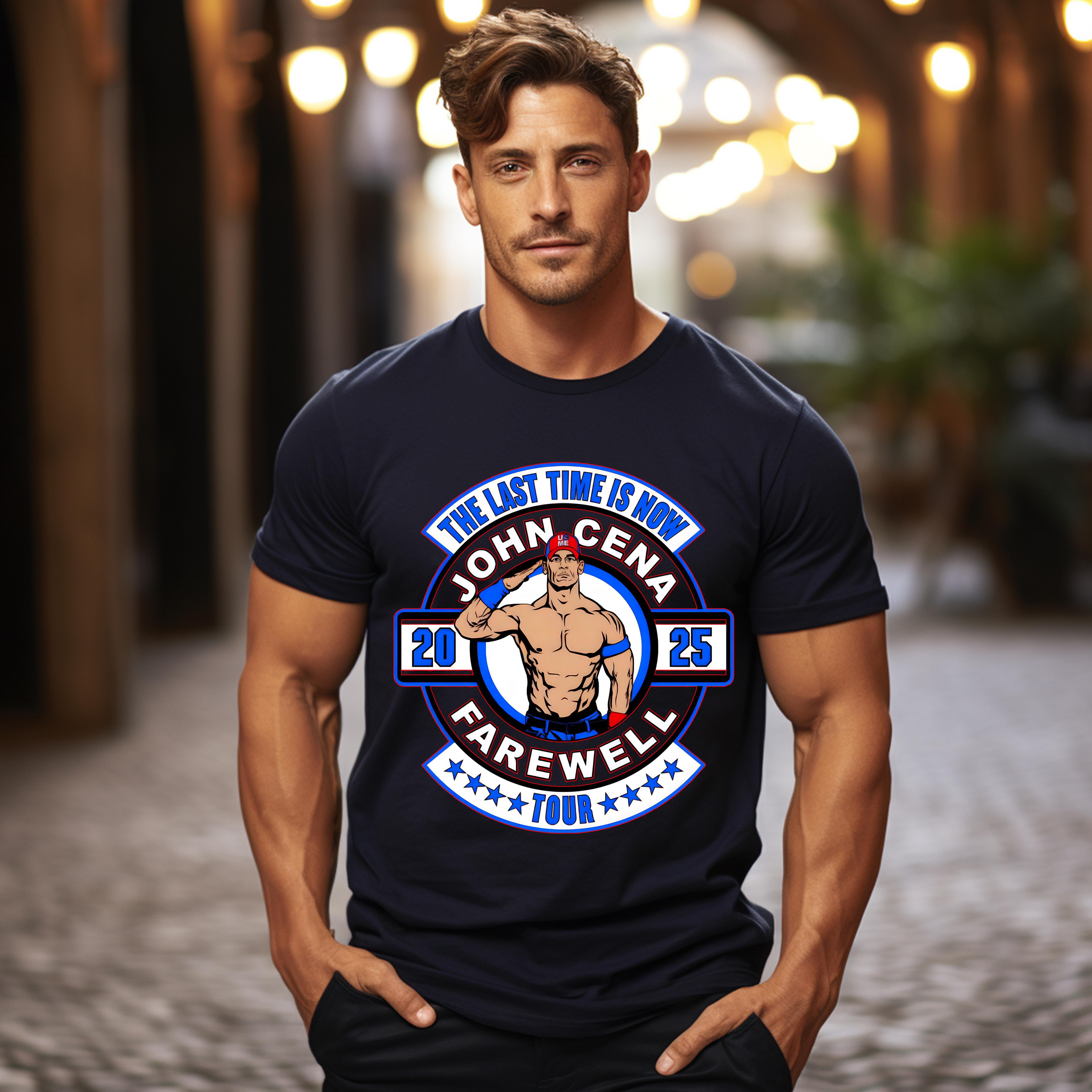 The Last Time Is Now John Cena 2025 Farewell Tour Shirt Up To 4XL