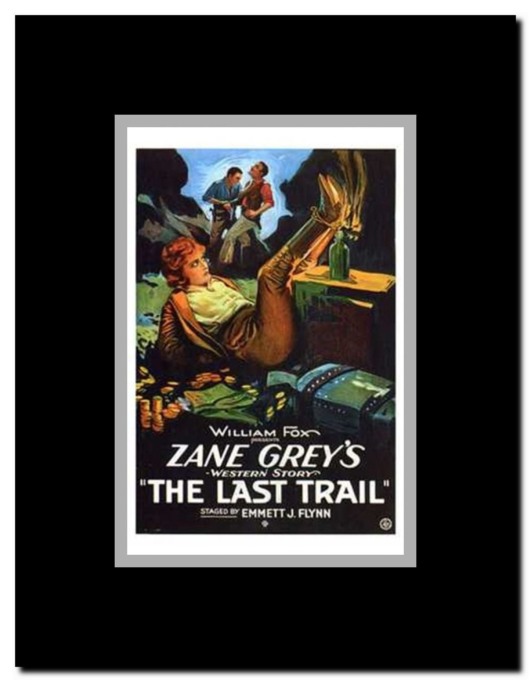 The Last Trail Framed Movie Poster