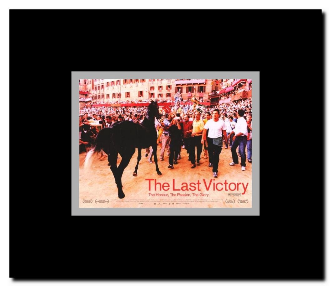 The Last Victory Framed Movie Poster