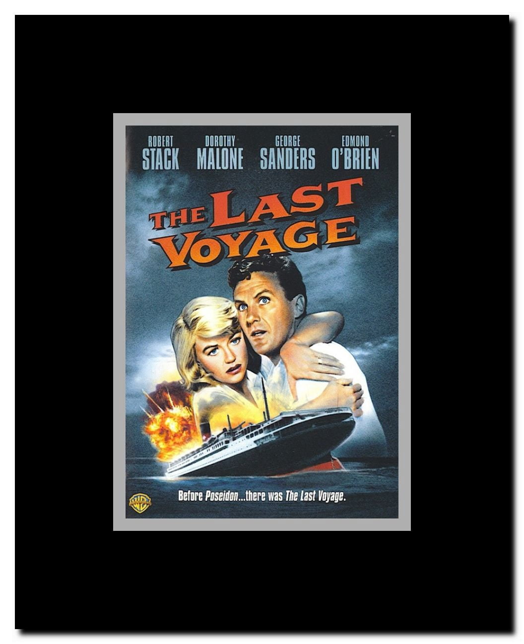The Last Voyage Framed Movie Poster