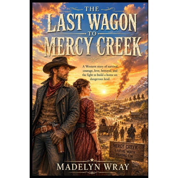The Last Wagon to Mercy Creek: A Western Novel of Cowboys, Early Settlers, Betrayal, Survival, and the Fight to Build a , (Paperback)