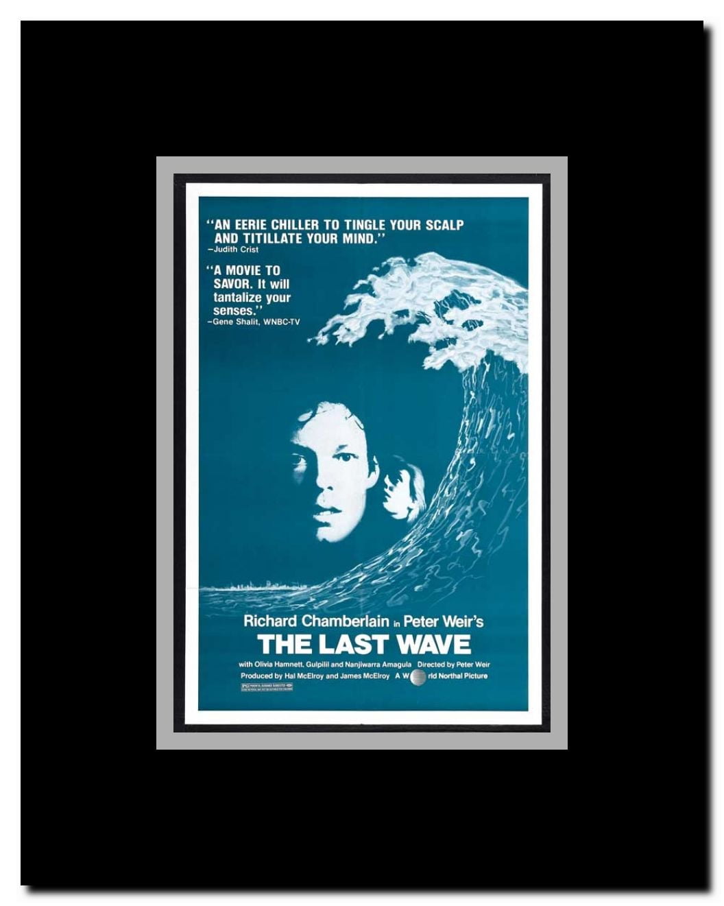 The Last Wave Framed Movie Poster