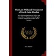 thumbnail image 1 of The Last Will and Testament of Cecil John Rhodes : With Elucidatory Notes to Which Are Added Some Chapters Describing the Political and Religious Ideas of the Testator (Paperback), 1 of 1