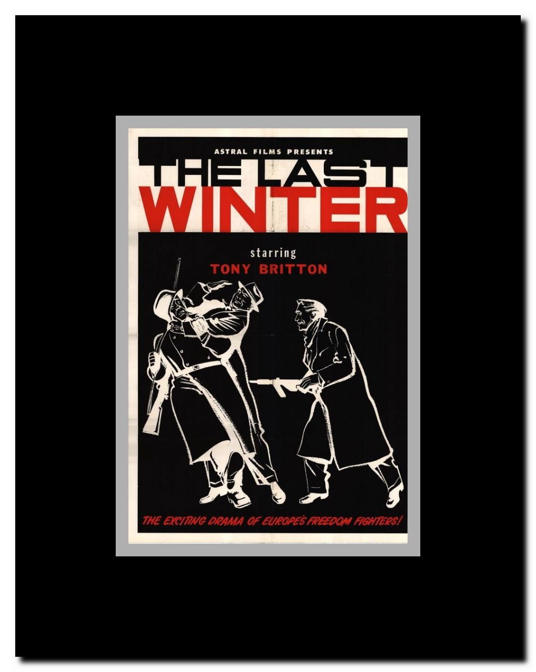 The Last Winter Framed Movie Poster