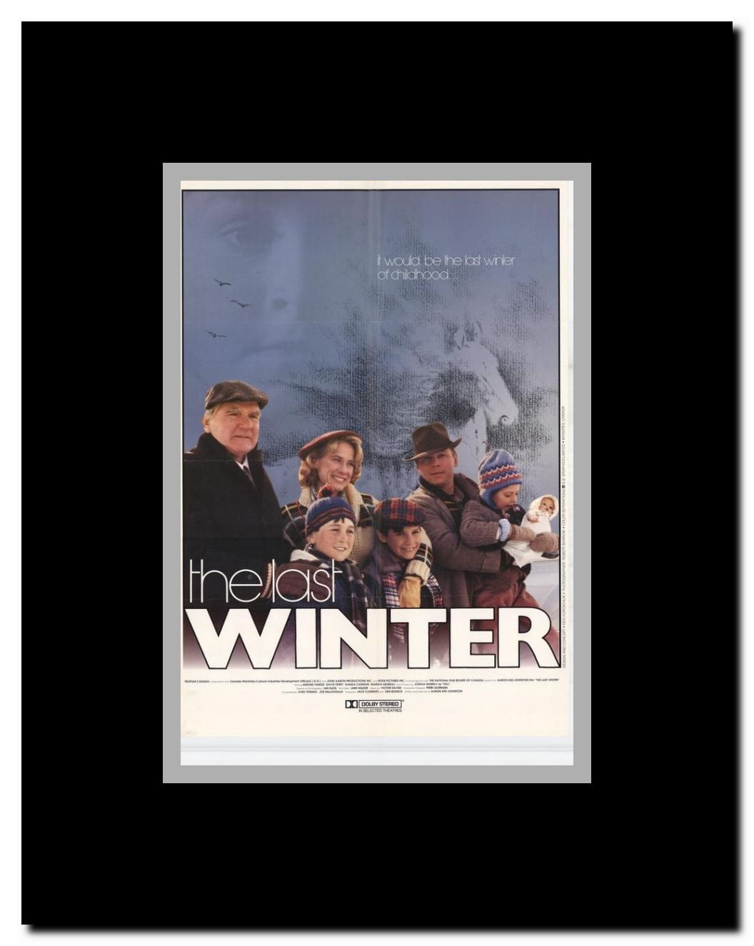 The Last Winter Framed Movie Poster