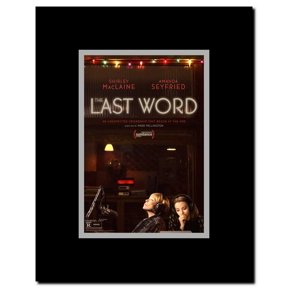 The Last Word Framed Movie Poster