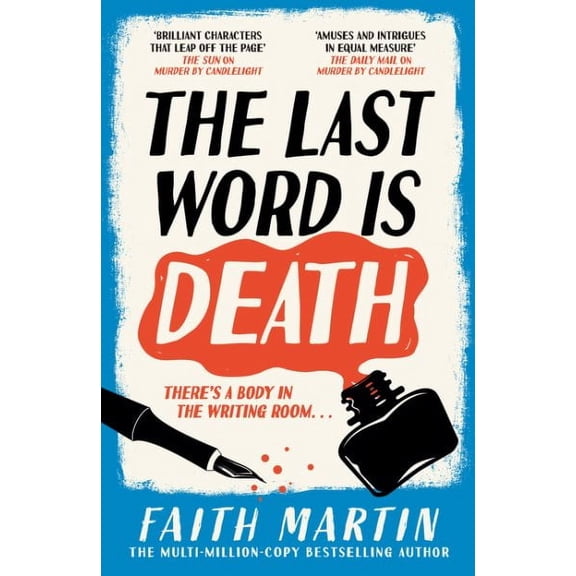 Faith Martin The Last Word Is Death (Hardcover) Val & Arbie Mysteries