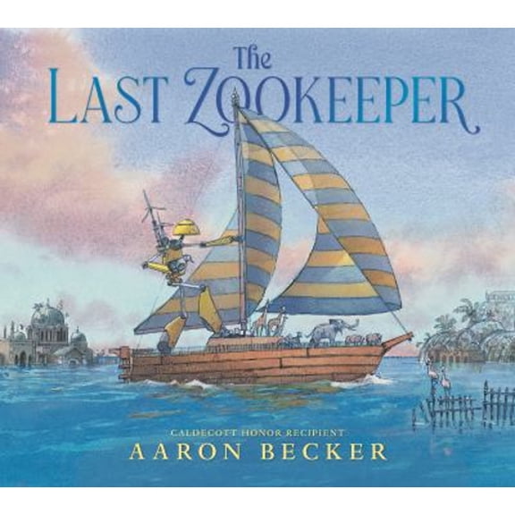 Pre-Owned The Last Zookeeper: (A Wordless Environmental Adventure Picture Book about a Futuristic Noahs Ark and Endangered Animal Rescue - For Kids Ages 5-9 in (Hardcover) 1536227684 9781536227680