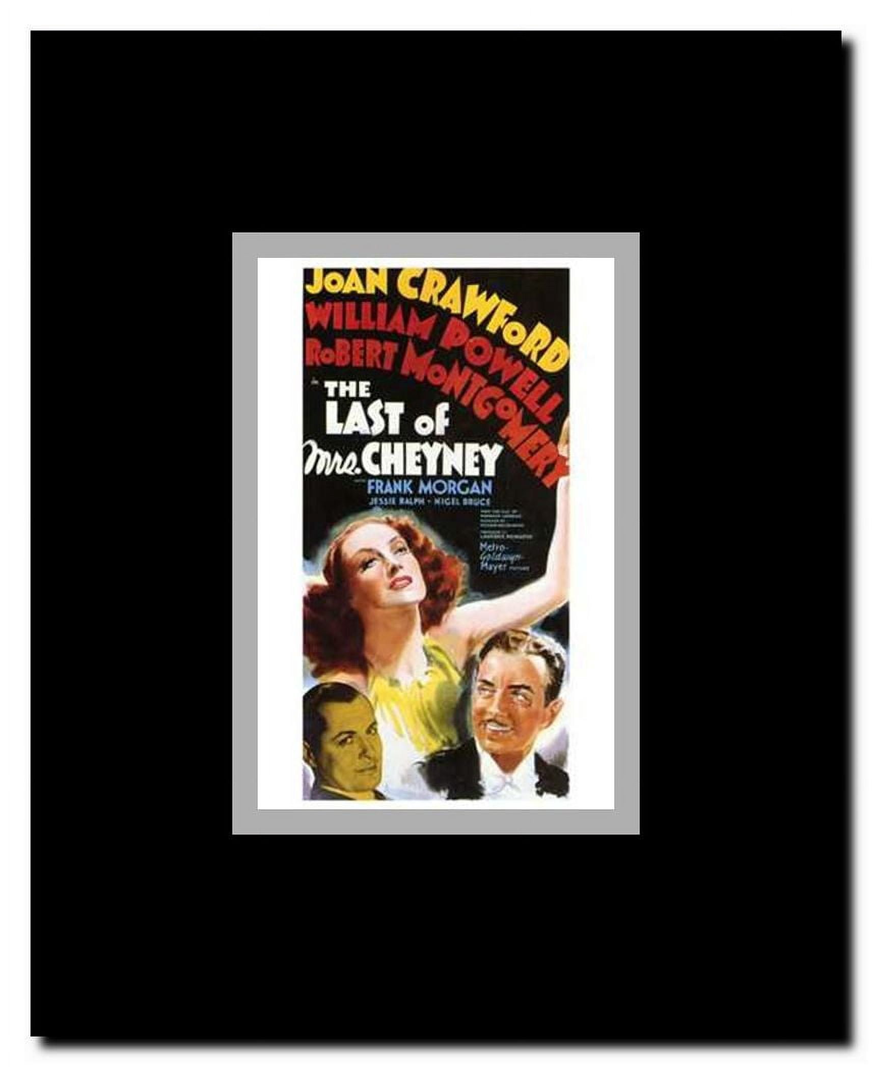 The Last of Mrs Cheyney Framed Movie Poster