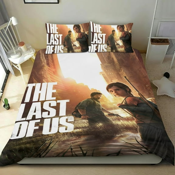 The Last of Us Themed Bed Sheet Set Three Piece Set 36x75 Inches Comfortable And Skin Friendly Unique Design Creating A Star Studded Night