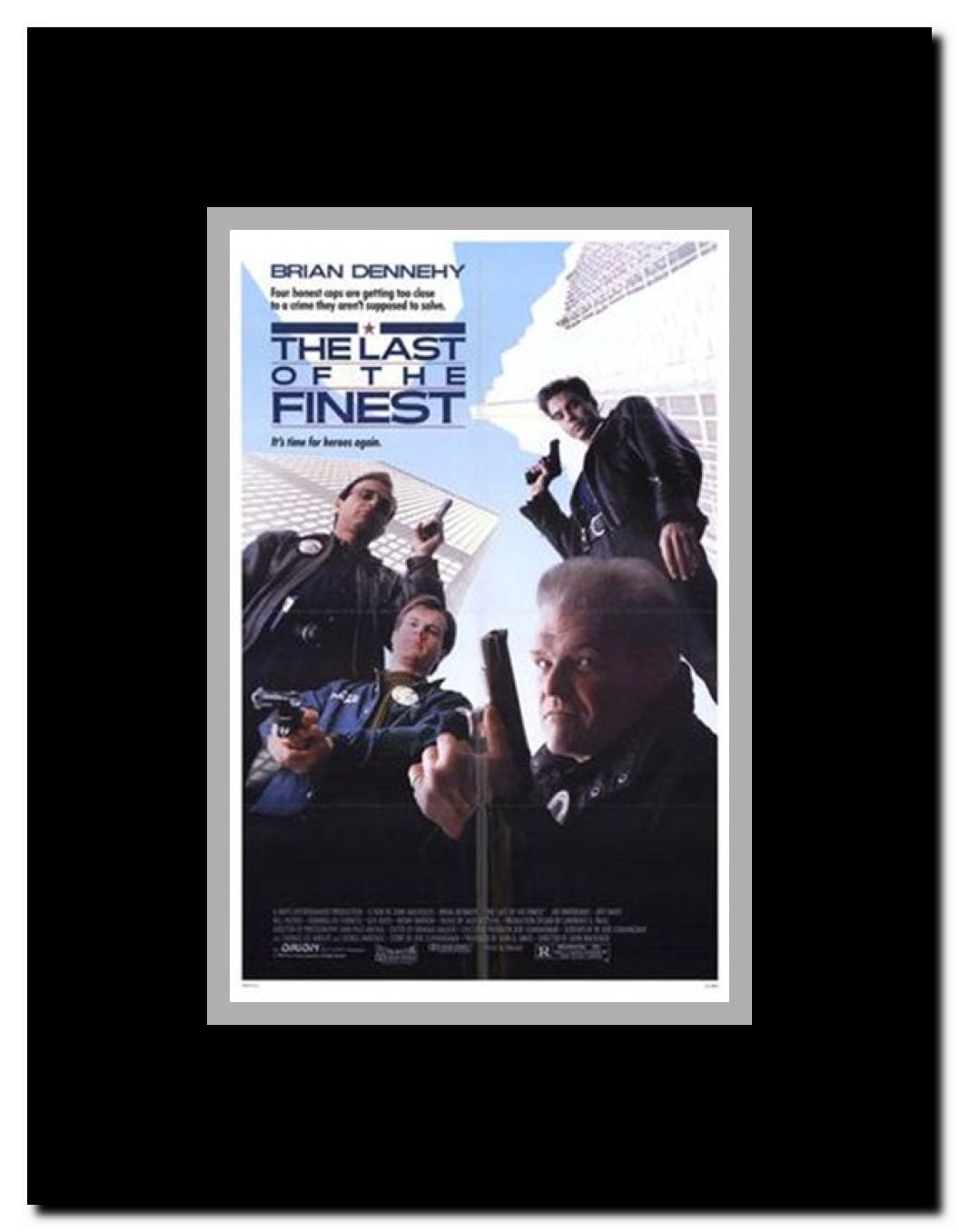 The Last of the Finest Framed Movie Poster