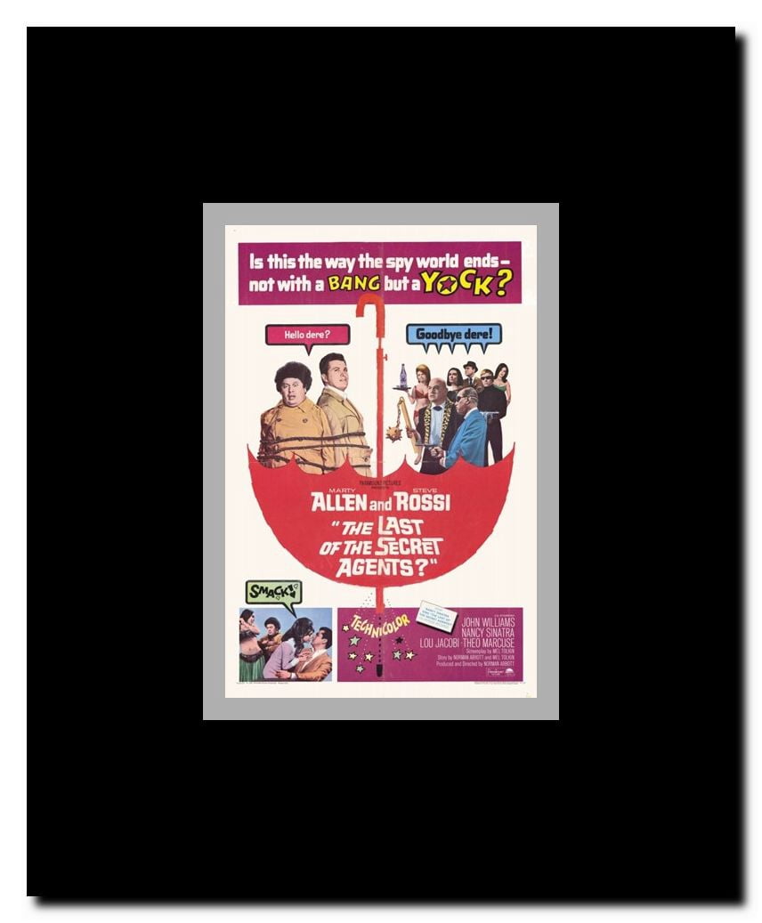 The Last of the Secret Agents Framed Movie Poster