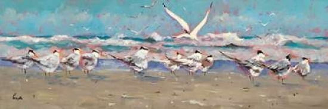 The Late Comer Canvas Art - Graham Forsythe (12 x 36)