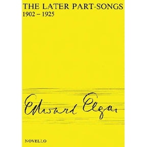 The Later Part-Songs 1902-1925 (Paperback)
