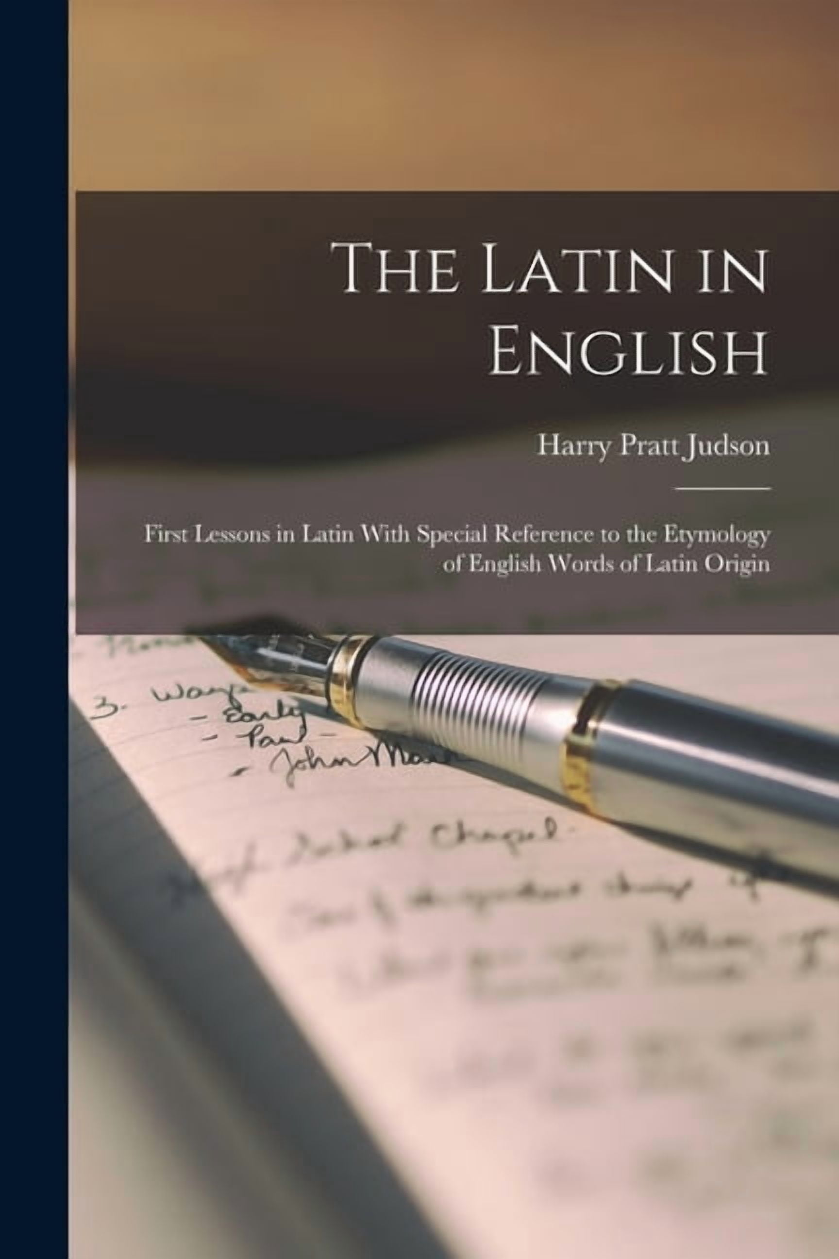 Laton Book Latin Origin