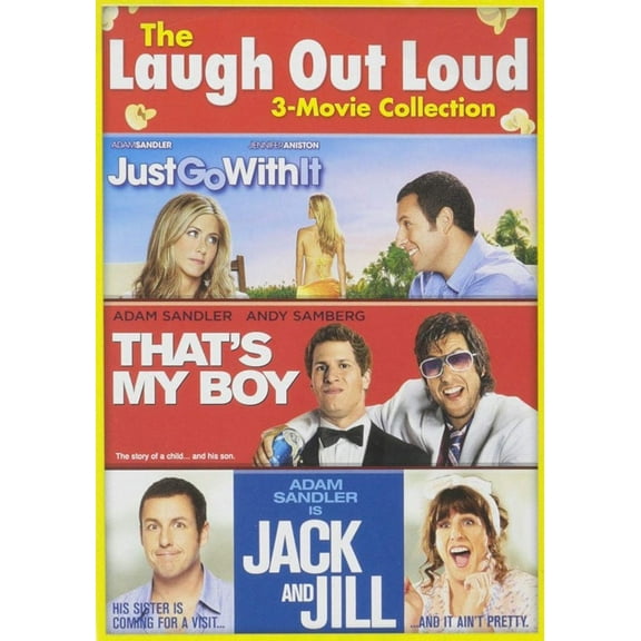 The Laugh Out Loud: 3-Movie Collection (Just Go With It / That's My Boy / Jack And Jill) (DVD Sony Pictures)