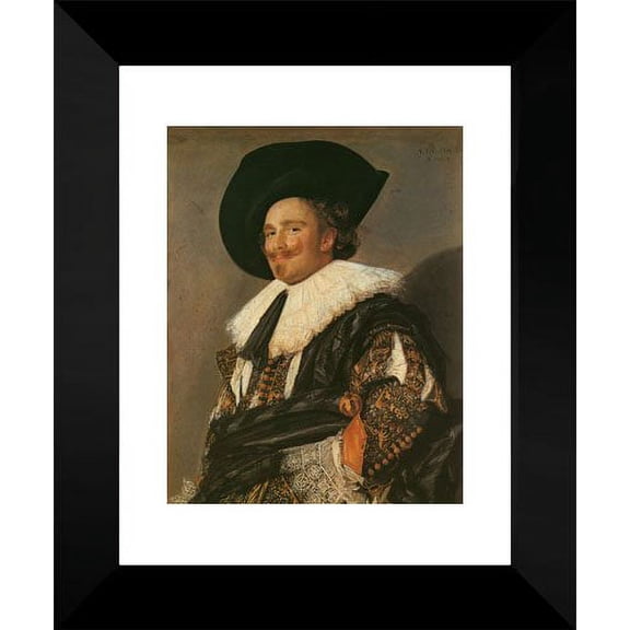 The Laughing Cavalier 15x18 Framed Art Print by Hals, Frans