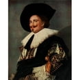 thumbnail image 1 of The Laughing Cavalier History of Painting 1911 Poster Print by  Frans Hals, 1 of 2
