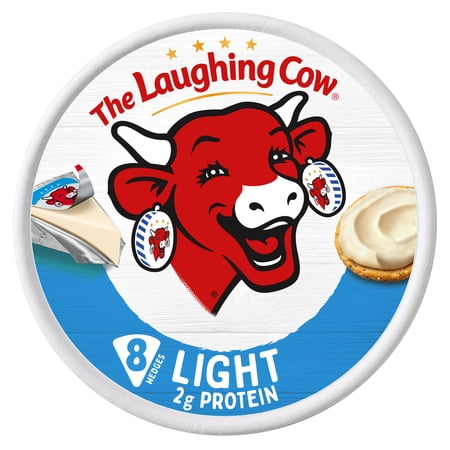 The Laughing Cow® Creamy Light Spreadable Cheese Wedges, 5.4 oz