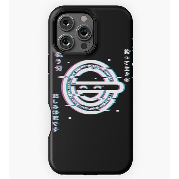 The Laughing Man Ghost In Shell GA2402 Phone Case for iPhone 11 to 17 Pro Max