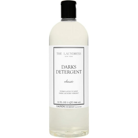The Laundress Darks Detergent, Concentrated Laundry Detergent Liquid, For Rich Vibrant Colors, Tough On Stains, Classic Scent, 32 Oz.