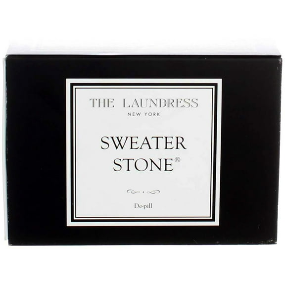 Laundress - Sweater Stone, Lint Remover, Natural Volcanic Pumice, Blankets, Upholstery & More-Black
