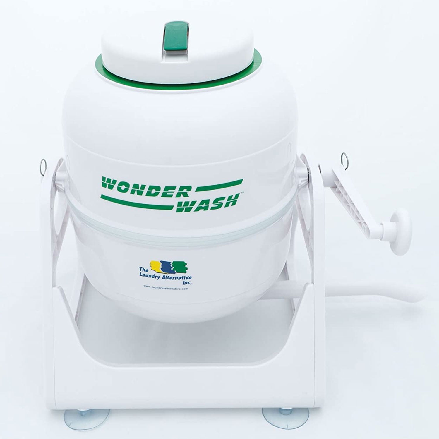 The Laundry Alternative Wonder Wash Non-Electric Portable Washing Machine,  White