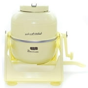 The Laundry Alternative Wonder Wash Retro Portable Mini Washing Machine, Yellow